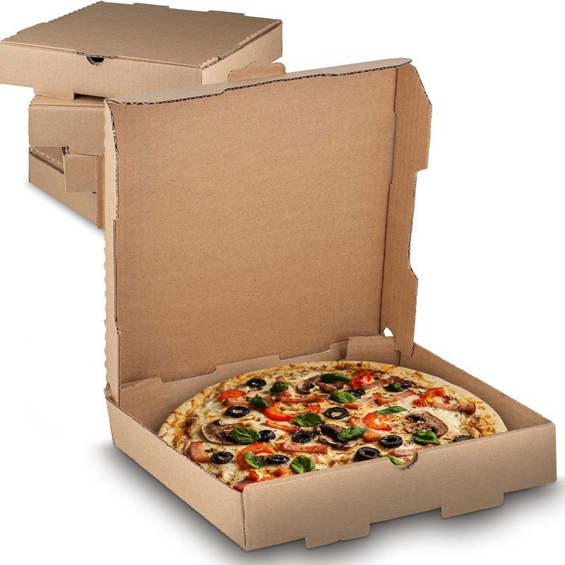 Disposable Wholesale Customized Take Away Pizza Paper Commercial Modern Style Packing Box