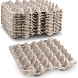 30 Cells Disposable Storage Paper Pulp Egg Tray